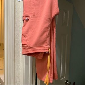 Figs Coral S/T Yola scrub pants